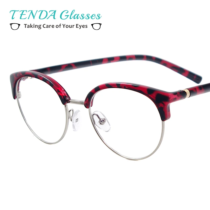 Women Round Spectacles Lightweight Plastic Vintage Eyeglasses For Prescription Lenses
Women Round Spectacles Lightweight Plastic Vintage Eyeglasses For Prescription Lenses