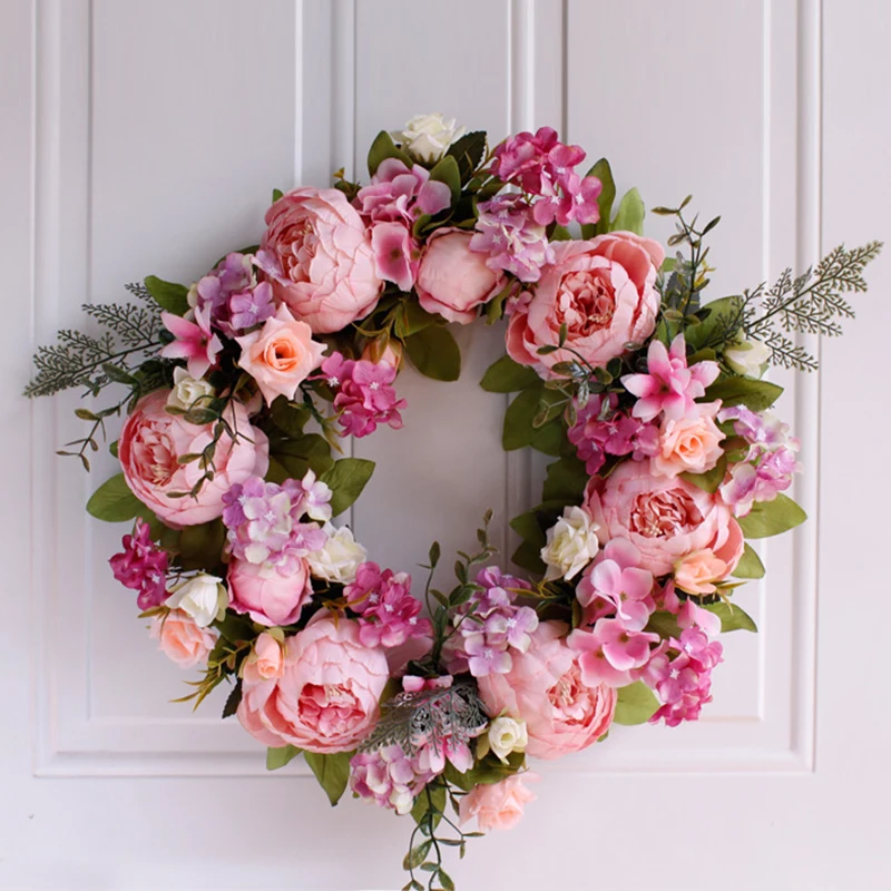 Artificial Silk Peony Flowers Wreaths Wall Door Flowers Garland Wedding Party decoration Home Room Christmas decor
Artificial Silk Peony Flowers Wreaths Wall Door Flowers Garland Wedding Party decoration Home Room Christmas decor
