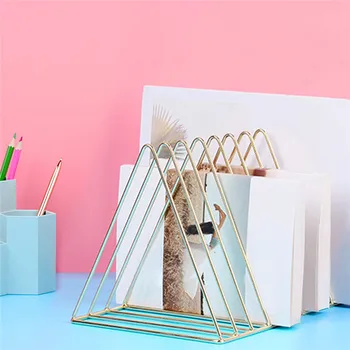 Bookshelf Magazine Holder Organizer Iron desktop creative small bookshelf Nordic ins metal simple desktop storage rack #4J25
Bookshelf Magazine Holder Organizer Iron desktop creative small bookshelf Nordic ins metal simple desktop storage rack #4J25