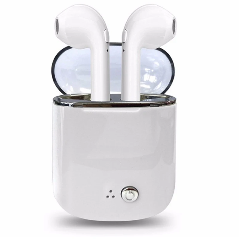 Фото Hot TWS I7 BT Earbuds wireless double earphone headphone in ear with charging case for iphone | Электроника