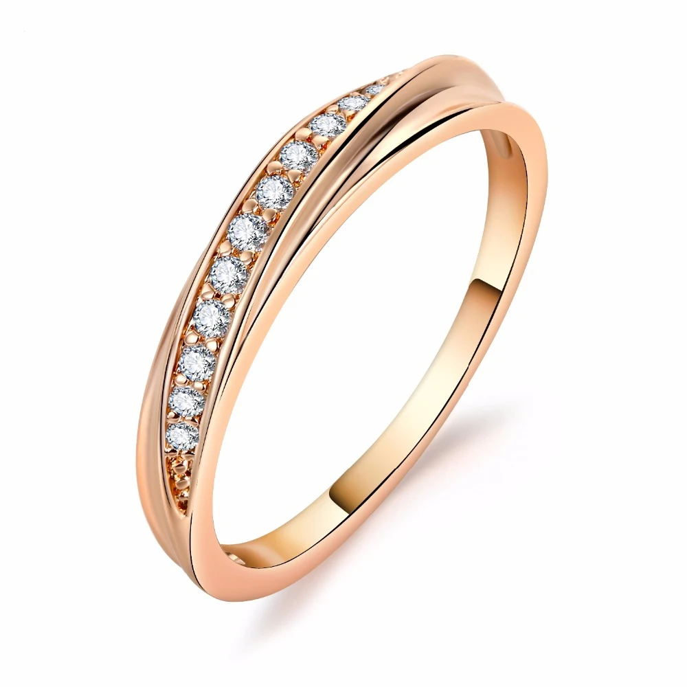 Top Quality Silver Color Rose Gold Color Cubic Zirconia Lovers Ring Romantic Wedding Ring For Women Fashion Jewelry Size 6 7 8 9
Top Quality Silver Color Rose Gold Color Cubic Zirconia Lovers Ring Romantic Wedding Ring For Women Fashion Jewelry Size 6 7 8 9
