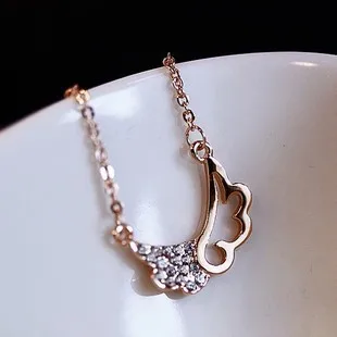 Fashion vintage rose gold plated stainless steel butterfly necklace dull polish Statement necklace for women
Fashion vintage rose gold plated stainless steel butterfly necklace dull polish Statement necklace for women