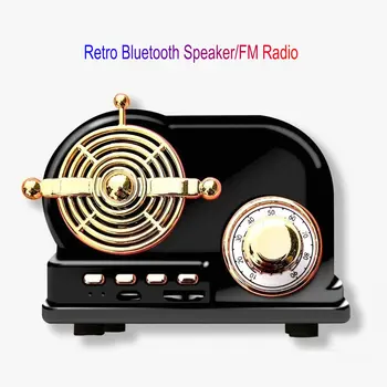 Retro Wireless Bluetooth Speaker Vintage Portable Outdoor Mini Column Box Loudspeaker Speaker support TF FM caixa de som
Retro Wireless Bluetooth Speaker Vintage Portable Outdoor Mini Column Box Loudspeaker Speaker support TF FM caixa de som