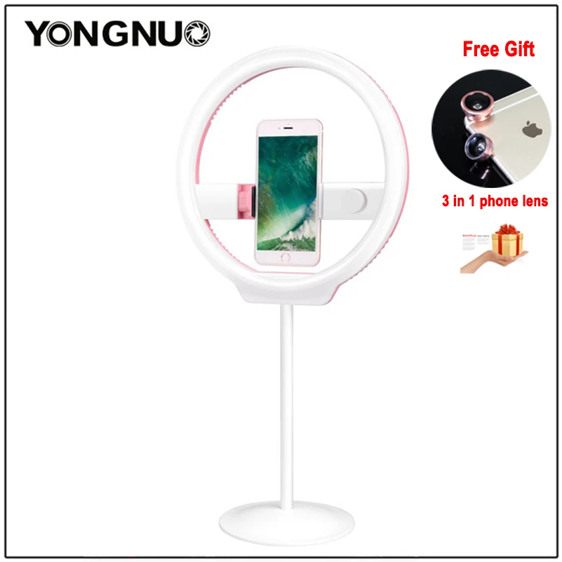 YONGNUO YN128 Camera Photo/Studio/Phone/Video 128 LED Ring Light 3200K-5500K Photography Dimmable Ring Lamp For Iphone 7/7 plus 
YONGNUO YN128 Camera Photo/Studio/Phone/Video 128 LED Ring Light 3200K-5500K Photography Dimmable Ring Lamp For Iphone 7/7 plus