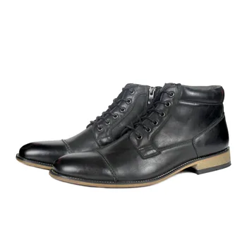 Genuine Cow Leather Men Boots Spring/Autumn/Winter Fashion Men Ankle Boots Footwear Lace Up Shoes Men High Quality Vintage Shoes
Genuine Cow Leather Men Boots Spring/Autumn/Winter Fashion Men Ankle Boots Footwear Lace Up Shoes Men High Quality Vintage Shoes