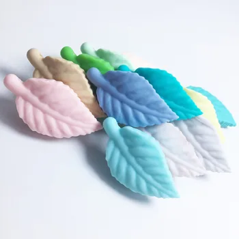 10pcs/lot Silicone Beads Leaf Food Grade Baby Chew Loose Beads Nursing BPA Free High Quality Silicone Teether Necklace Toy
10pcs/lot Silicone Beads Leaf Food Grade Baby Chew Loose Beads Nursing BPA Free High Quality Silicone Teether Necklace Toy