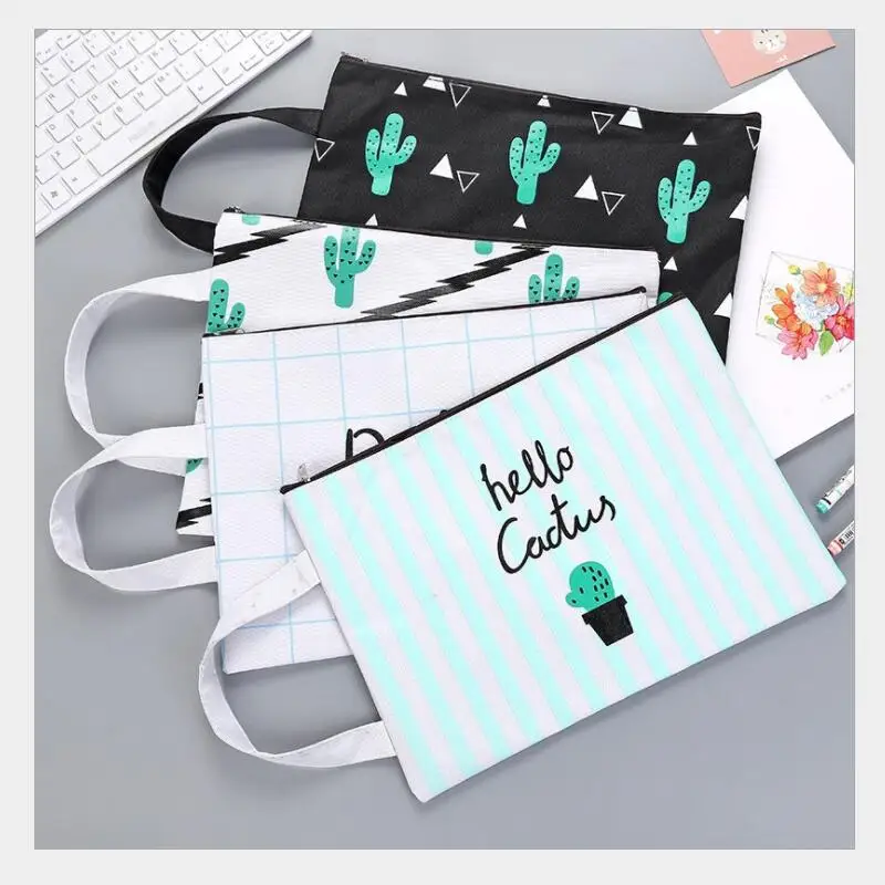 1pcs/lot Cactus File Bag Package for A4 paper portable pocket Briefcase Paper Storage Organizer Bag Office School Supplies
1pcs/lot Cactus File Bag Package for A4 paper portable pocket Briefcase Paper Storage Organizer Bag Office School Supplies