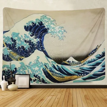 Wall Hanging Tapestries The Great Wave Off Kanagawa Thirty-six Views of Mount Fuji Tapestry Wall Blanket Decor Art Home Decor
Wall Hanging Tapestries The Great Wave Off Kanagawa Thirty-six Views of Mount Fuji Tapestry Wall Blanket Decor Art Home Decor