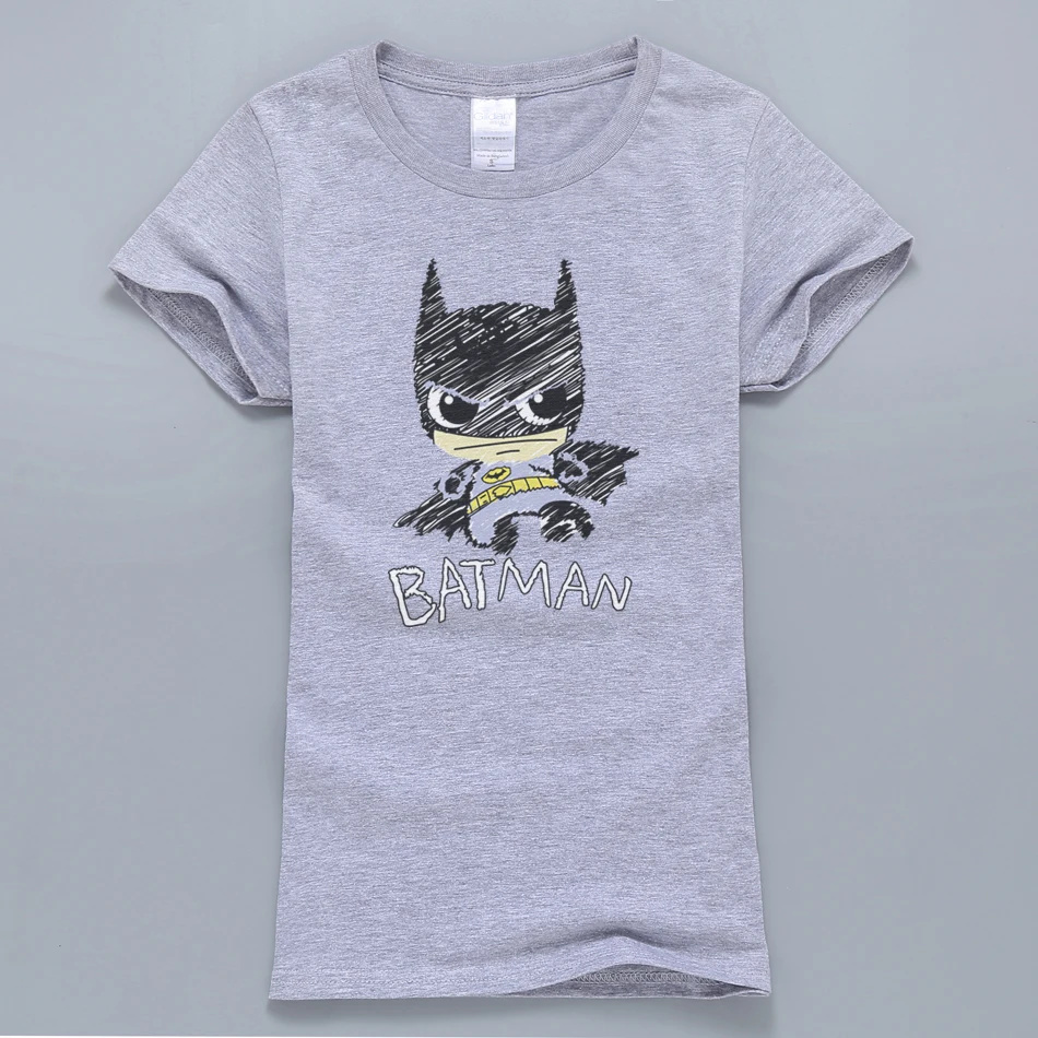 Batman Printed Kawaii Female T-Shirt 2019 New Summer Casual T Shirt For Girls Tshirt Women Superman Funny T Shirts Ladies Top
Batman Printed Kawaii Female T-Shirt 2019 New Summer Casual T Shirt For Girls Tshirt Women Superman Funny T Shirts Ladies Top