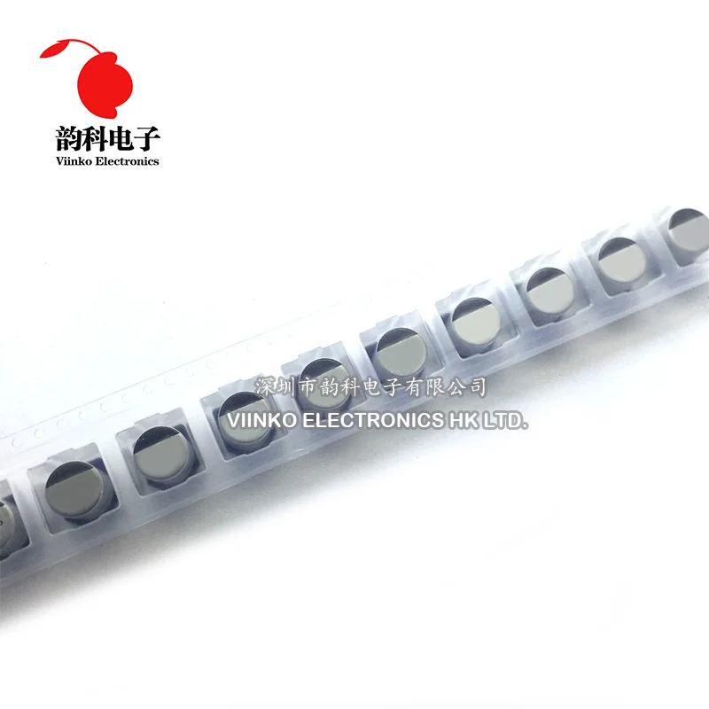1000pcs 47uF 100uF 220uF 330uF 470uF 6.3V 16V 25V 35V 50V 6.3*7.7mm SMD Aluminum electrolytic capacitor
1000pcs 47uF 100uF 220uF 330uF 470uF 6.3V 16V 25V 35V 50V 6.3*7.7mm SMD Aluminum electrolytic capacitor