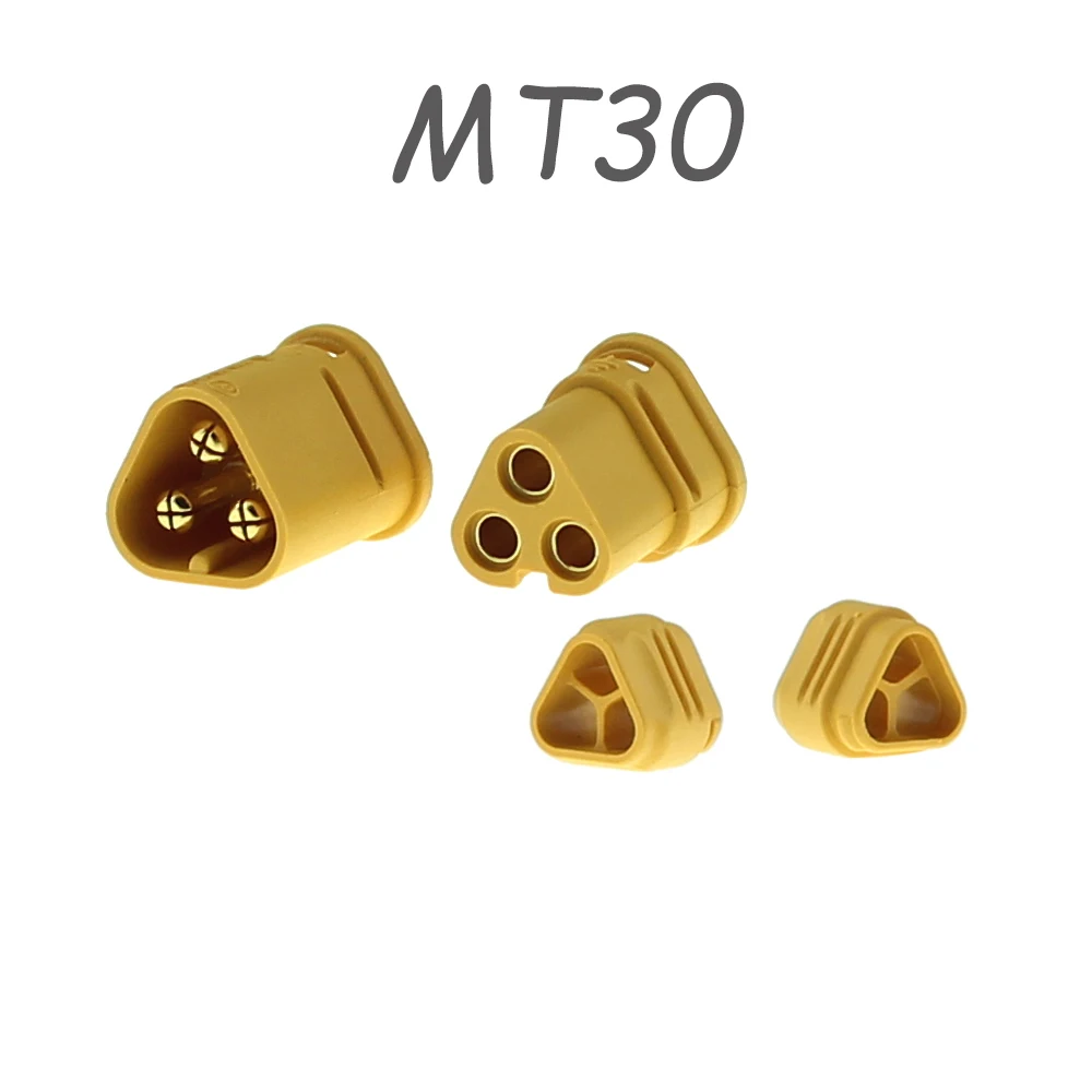 Original Amass 1 Pairs MT30 Connector Plug Male Female For RC FPV Lipo Battery RC Quadcopter
Original Amass 1 Pairs MT30 Connector Plug Male Female For RC FPV Lipo Battery RC Quadcopter
