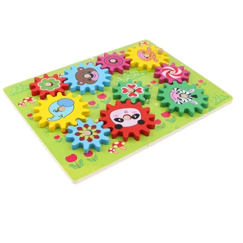 Wooden Gear Toy Animal Theme Board, Kids Early Engineering Educational Toy Set Birthday Gift
Wooden Gear Toy Animal Theme Board, Kids Early Engineering Educational Toy Set Birthday Gift
