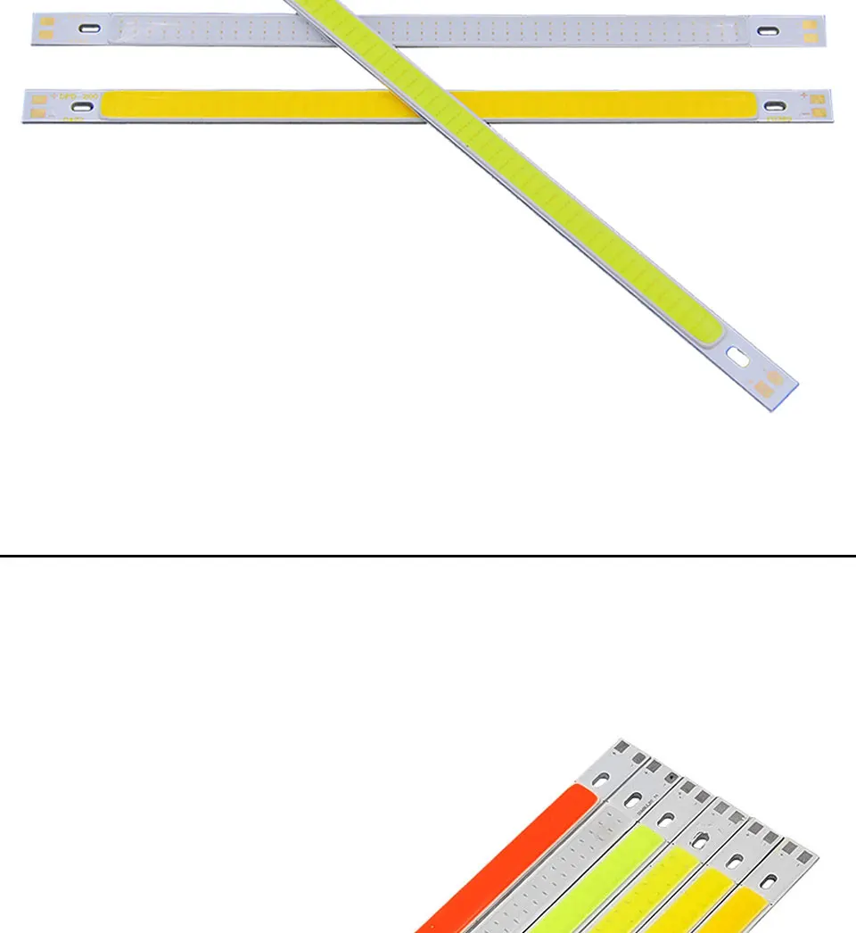 20cm cob led strip light bulb lamp 12v 10w led lighting for diy car bulbs (4)