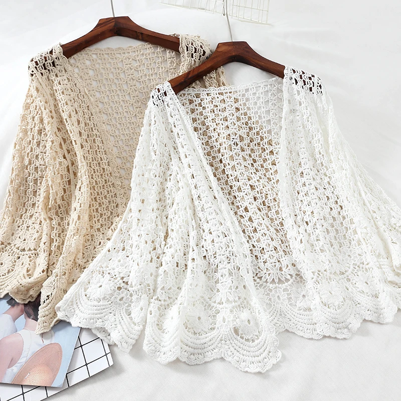hollow out women blouse and shirts solid loose knitted cardigan office lady shirts outwear coat tops
hollow out women blouse and shirts solid loose knitted cardigan office lady shirts outwear coat tops