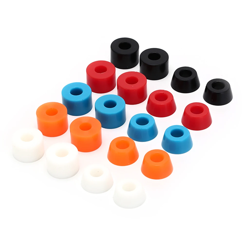 4pcs Skateboard Bushing Truck Wheels Axle Bushings Scooter PU Cushion Dancing Longboard Skateboard Shockproof Accessories
4pcs Skateboard Bushing Truck Wheels Axle Bushings Scooter PU Cushion Dancing Longboard Skateboard Shockproof Accessories