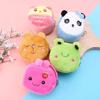 Cartoon Wallet Bag Animal Face Zipper Mini Cute Coin Purse Plush Small Change Case
Cartoon Wallet Bag Animal Face Zipper Mini Cute Coin Purse Plush Small Change Case