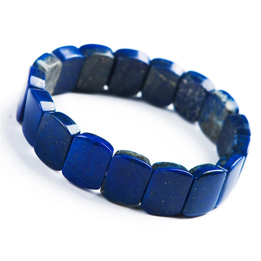 Genuine Deep Blue Lapis Lazuli Natural Stone Rectangle Crystal Beads Bracelet 15*5mm
Genuine Deep Blue Lapis Lazuli Natural Stone Rectangle Crystal Beads Bracelet 15*5mm