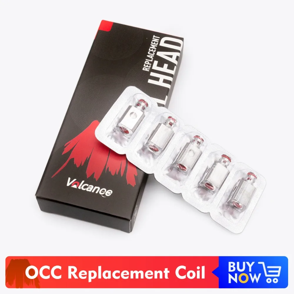 Volcanee 5Pcs OCC Replacement Coil Head for SUBTANK Mini Nano Plus Subox Tank Atomizer 0.5ohm 1.2 Ohm 1.5ohm Vape Coil
Volcanee 5Pcs OCC Replacement Coil Head for SUBTANK Mini Nano Plus Subox Tank Atomizer 0.5ohm 1.2 Ohm 1.5ohm Vape Coil