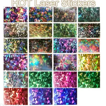100PC New Laser Nail Foils Holographic Foils Decals 2016 New Fashion Manicure Tips Nail Art Transfer Stickers Paper TME050
100PC New Laser Nail Foils Holographic Foils Decals 2016 New Fashion Manicure Tips Nail Art Transfer Stickers Paper TME050