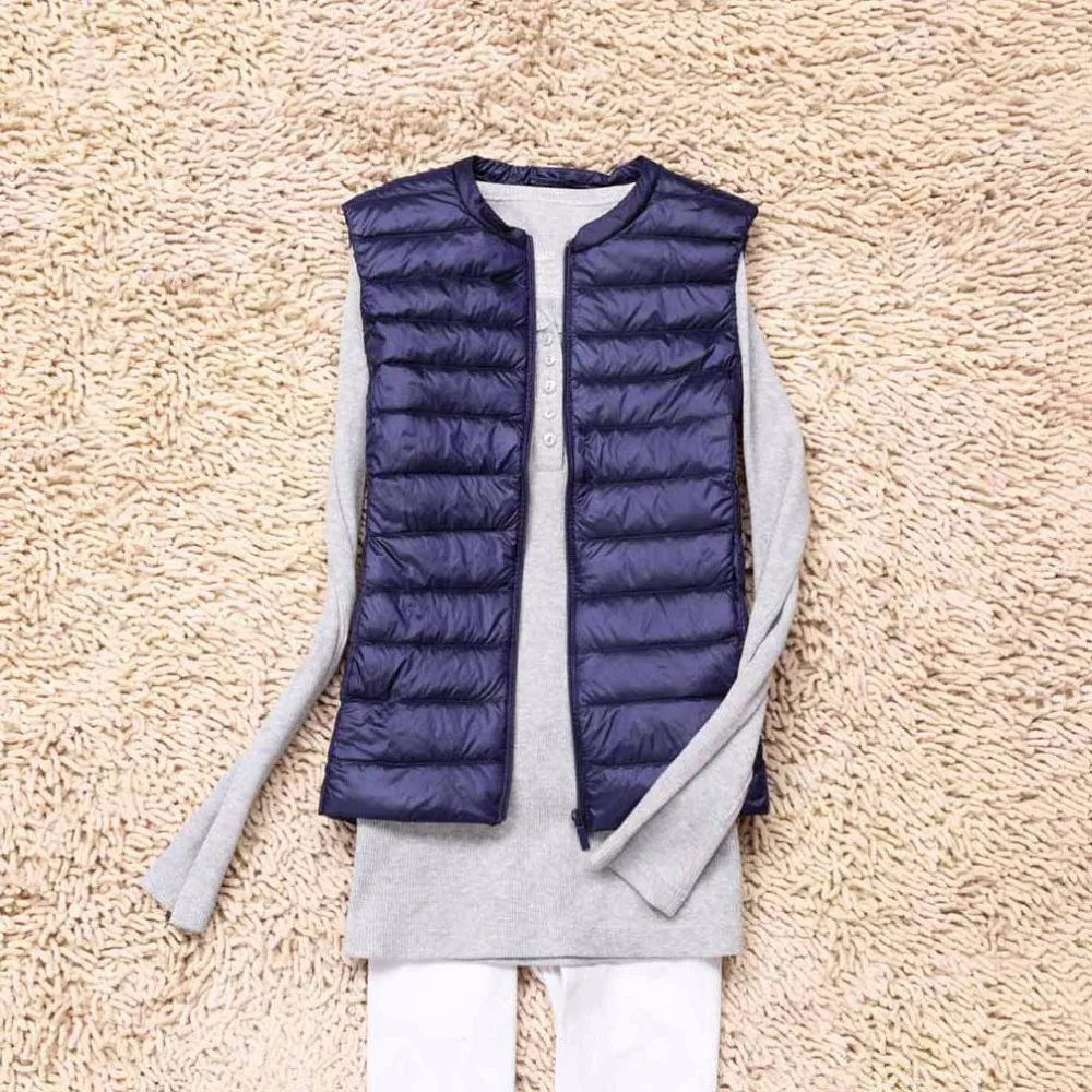 2019 Winter New Brand Women Sleeveless Coat Ultra Light White Duck Down Vest Female Slim Vest Women's Windproof Warm Waistcoat
2019 Winter New Brand Women Sleeveless Coat Ultra Light White Duck Down Vest Female Slim Vest Women's Windproof Warm Waistcoat