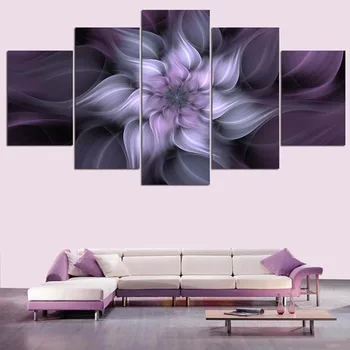 Wall Art Posters Frame Home Decoration Living Room 5 Panel Purple Flowers Modular Picture HD Printed Modern Painting On Canvas
Wall Art Posters Frame Home Decoration Living Room 5 Panel Purple Flowers Modular Picture HD Printed Modern Painting On Canvas