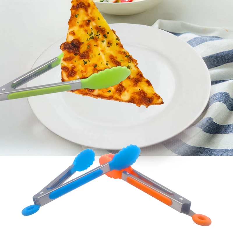 Silicone Food Tongs Kitchen Utensils Buffet Cooking Tool Anti Heat Bread Clip Pastry Clamp Barbecue Kitchen Tongs
Silicone Food Tongs Kitchen Utensils Buffet Cooking Tool Anti Heat Bread Clip Pastry Clamp Barbecue Kitchen Tongs