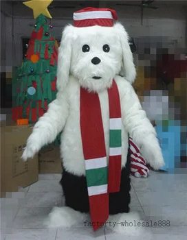 New Xmas coming Long Fur white Dog Mascot Costume Suits Cosplay Party Game Dress Outfits Clothing Advertising Carnival Halloween
New Xmas coming Long Fur white Dog Mascot Costume Suits Cosplay Party Game Dress Outfits Clothing Advertising Carnival Halloween