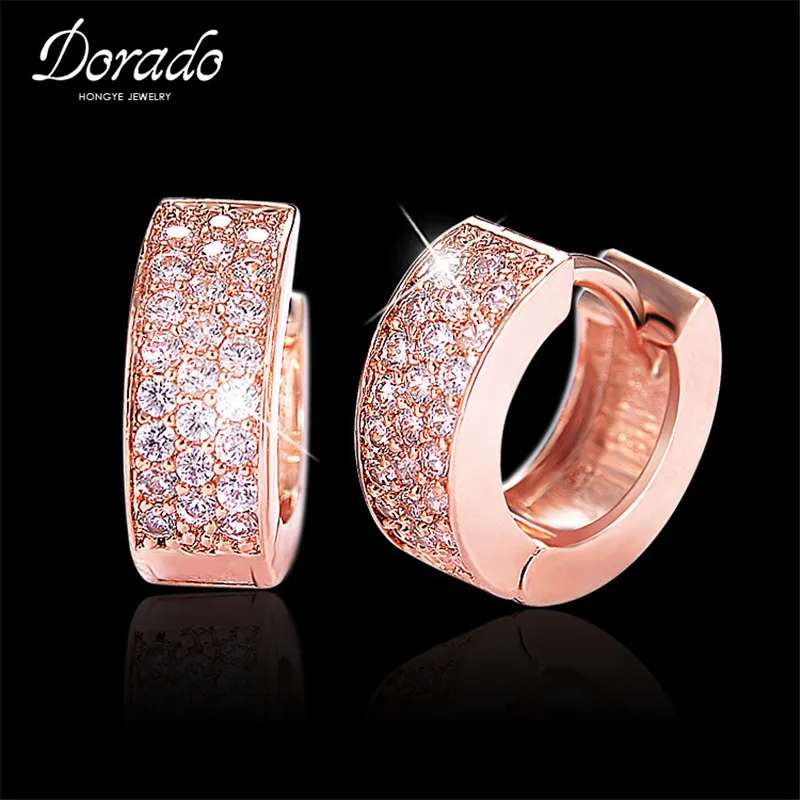 Cubic Zirconia Hoop Earrings For Women Rose Gold Silver Color Alloy Female Round Earring Fashion Wedding Ear Jewelry Brincos
Cubic Zirconia Hoop Earrings For Women Rose Gold Silver Color Alloy Female Round Earring Fashion Wedding Ear Jewelry Brincos