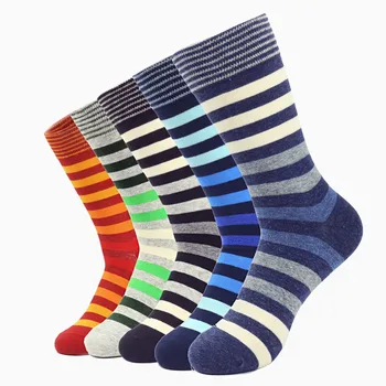 PEONFLY Casual Mens Socks Chromatic Stripe Man US(7-11) Final Design Clothing Fashion Designer Style Cotton Socks 5pairs/lot
PEONFLY Casual Mens Socks Chromatic Stripe Man US(7-11) Final Design Clothing Fashion Designer Style Cotton Socks 5pairs/lot