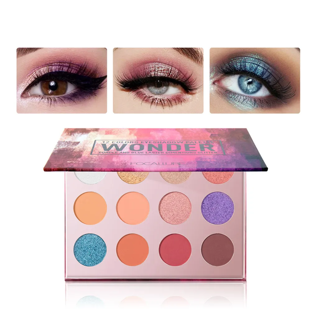 On salling! 12 Colors Eyeshadow Palette Beauty Makeup Shimmer Matte Gift Eye Shadow Cosmetic Longlasting Makeup Gift dropshipped
On salling! 12 Colors Eyeshadow Palette Beauty Makeup Shimmer Matte Gift Eye Shadow Cosmetic Longlasting Makeup Gift dropshipped
