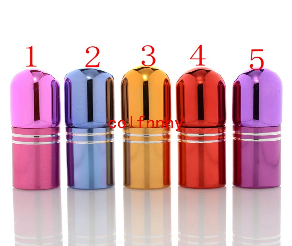 500pcs/lot 3ml colorful Aluminum Small Glass Roll on Bottle Refillable Roller Essential Oil Bottle Travel Perfume Vials
500pcs/lot 3ml colorful Aluminum Small Glass Roll on Bottle Refillable Roller Essential Oil Bottle Travel Perfume Vials