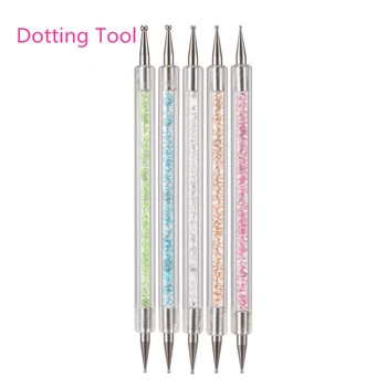 5pcs Nail Art Dotting Pens Nail Art Wood Crystal Dotting Tool Nail Polish Drill Point Pen Head Painting Dot DIY Nail Art Tool
5pcs Nail Art Dotting Pens Nail Art Wood Crystal Dotting Tool Nail Polish Drill Point Pen Head Painting Dot DIY Nail Art Tool