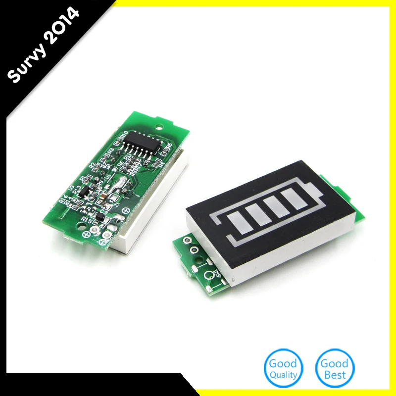 4S Lithium Battery Capacity Indicator Blue Power Display Board Meter Tester 16.8V
4S Lithium Battery Capacity Indicator Blue Power Display Board Meter Tester 16.8V