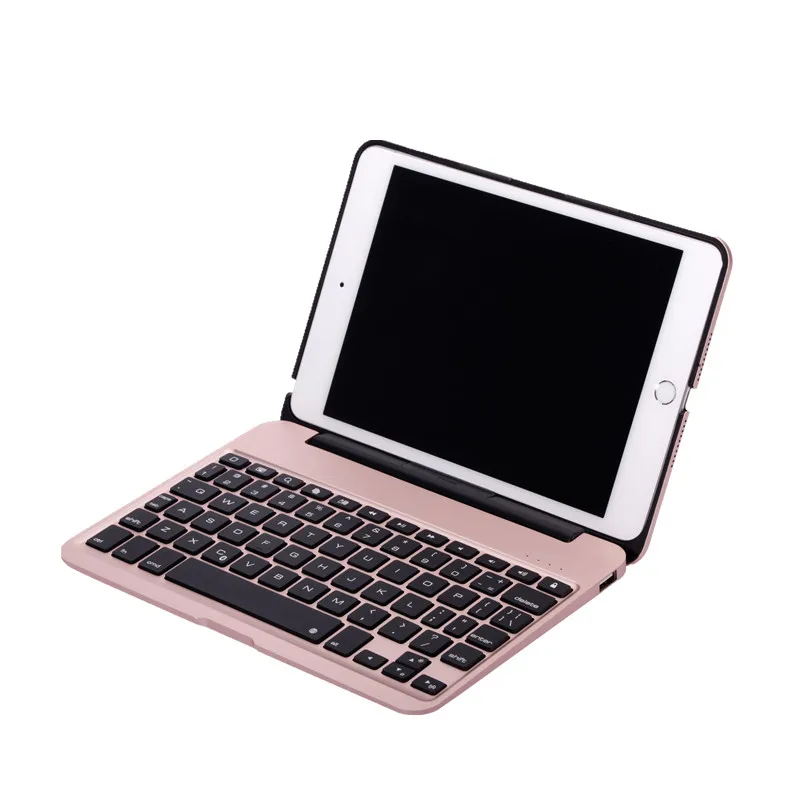 Slim Aluminum Keyboard Case for iPad mini 4 7-colors Backlit Wireless Bluetooth Keyboard Full Body Protective Case Cover Fundas
Slim Aluminum Keyboard Case for iPad mini 4 7-colors Backlit Wireless Bluetooth Keyboard Full Body Protective Case Cover Fundas