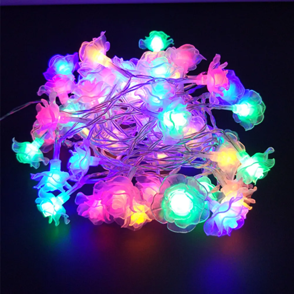 YIYANG 2018 Wedding Garland Rose Flower Fairy Luces Decorativas String Lights Christmas 5M Guirlande Lumineuse LED Garden Party
YIYANG 2018 Wedding Garland Rose Flower Fairy Luces Decorativas String Lights Christmas 5M Guirlande Lumineuse LED Garden Party