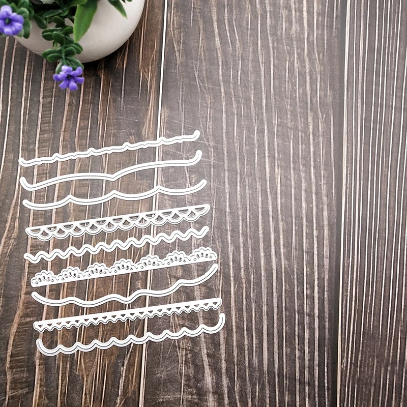9pcs/Set Decorative Cards Edges Lace Border Metal Cutting Dies Stencil for DIY Scrapbooking Album Embossing Cards Crafts Die
9pcs/Set Decorative Cards Edges Lace Border Metal Cutting Dies Stencil for DIY Scrapbooking Album Embossing Cards Crafts Die