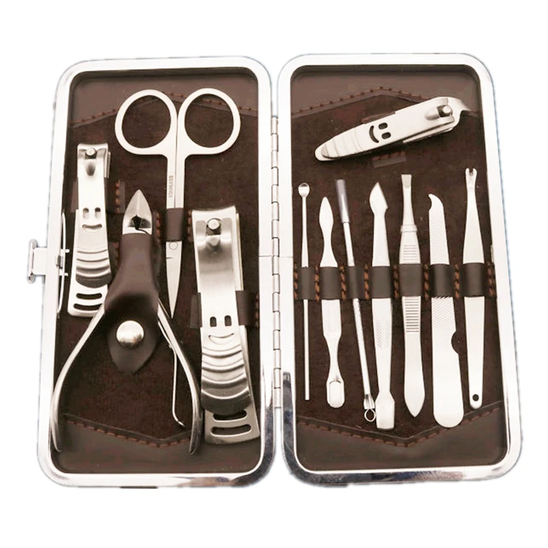 YBOYA 12 PCS Pedicure Manicure Set Beauty Tools For Nails Stainless Steel Nail Files Care Repair Nail Clipper Sets Toolbox.
YBOYA 12 PCS Pedicure Manicure Set Beauty Tools For Nails Stainless Steel Nail Files Care Repair Nail Clipper Sets Toolbox.