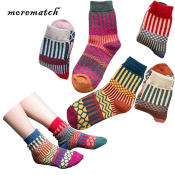 Morematch 1 Pair Women Thick Winter Sock Striped Literary Folk Style Socks Rabbit Wool Blend Socks 5 Colors Optional
Morematch 1 Pair Women Thick Winter Sock Striped Literary Folk Style Socks Rabbit Wool Blend Socks 5 Colors Optional