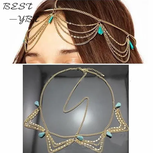 Hair Accessories Charm Gothic Bohemian Boho Hair Crown Cuff Headband Headwrap Headdress Chain
Hair Accessories Charm Gothic Bohemian Boho Hair Crown Cuff Headband Headwrap Headdress Chain