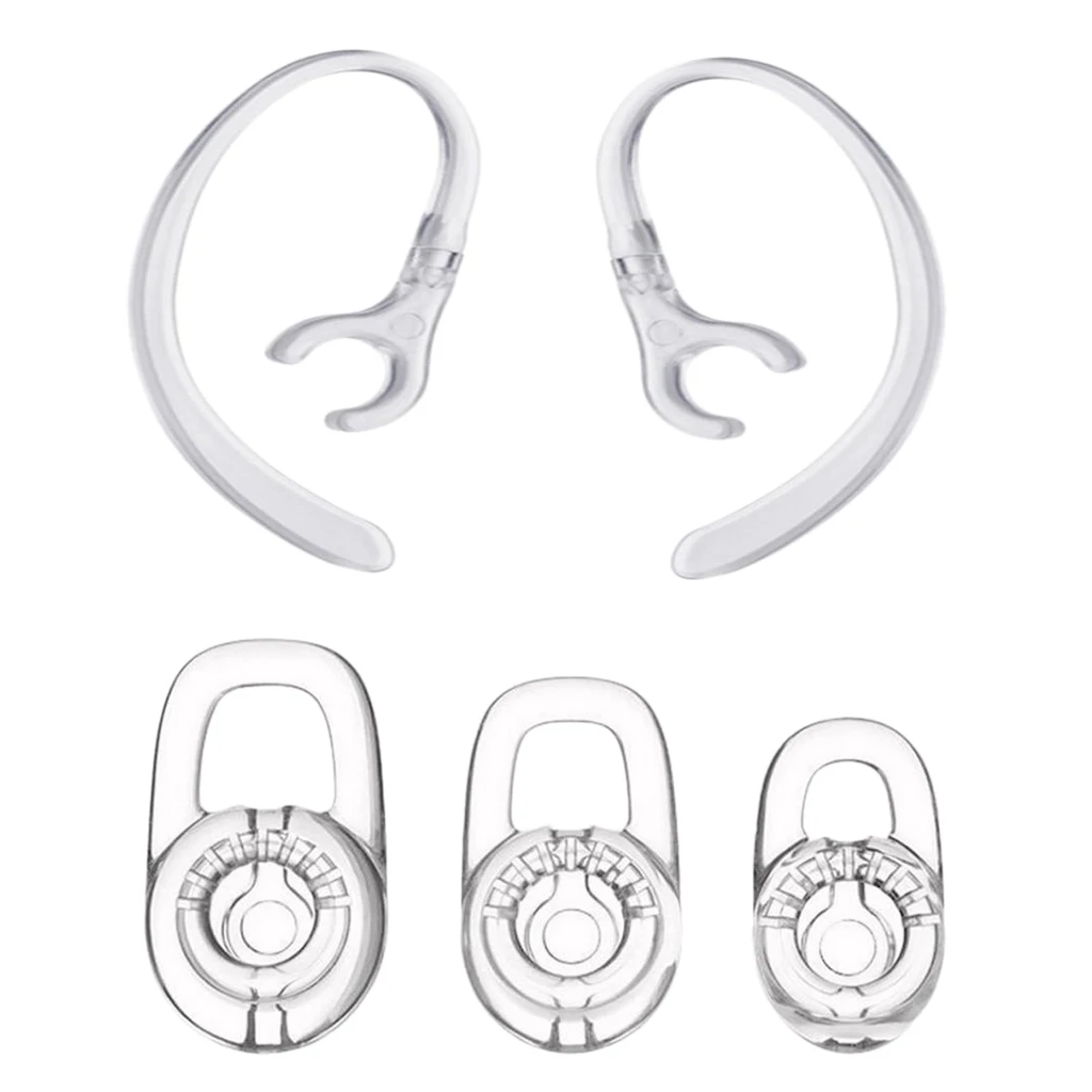 360 Degree Rotate Silicone Anti-Slip Ear-hook and S M L Soft Ear Glue Earbuds Tips Replacement Earbud Covers For Plantronics
360 Degree Rotate Silicone Anti-Slip Ear-hook and S M L Soft Ear Glue Earbuds Tips Replacement Earbud Covers For Plantronics