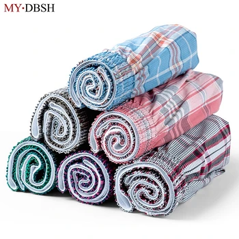 6pcs/Lot Mens Under Wear Boxers Cotton Underpants Male Soft plaid Under Wear Sexy Shorts Plaid Loose Comfortable Home Panties
6pcs/Lot Mens Under Wear Boxers Cotton Underpants Male Soft plaid Under Wear Sexy Shorts Plaid Loose Comfortable Home Panties