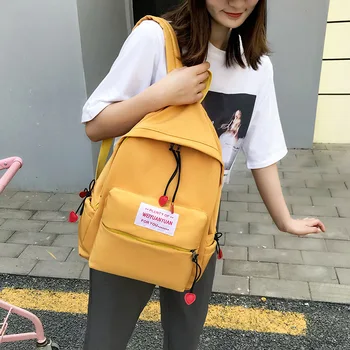 2019 new JIULIN high-quality fashion Leisure Korean version of Harajuku wild student backpack lady bag school bag
2019 new JIULIN high-quality fashion Leisure Korean version of Harajuku wild student backpack lady bag school bag