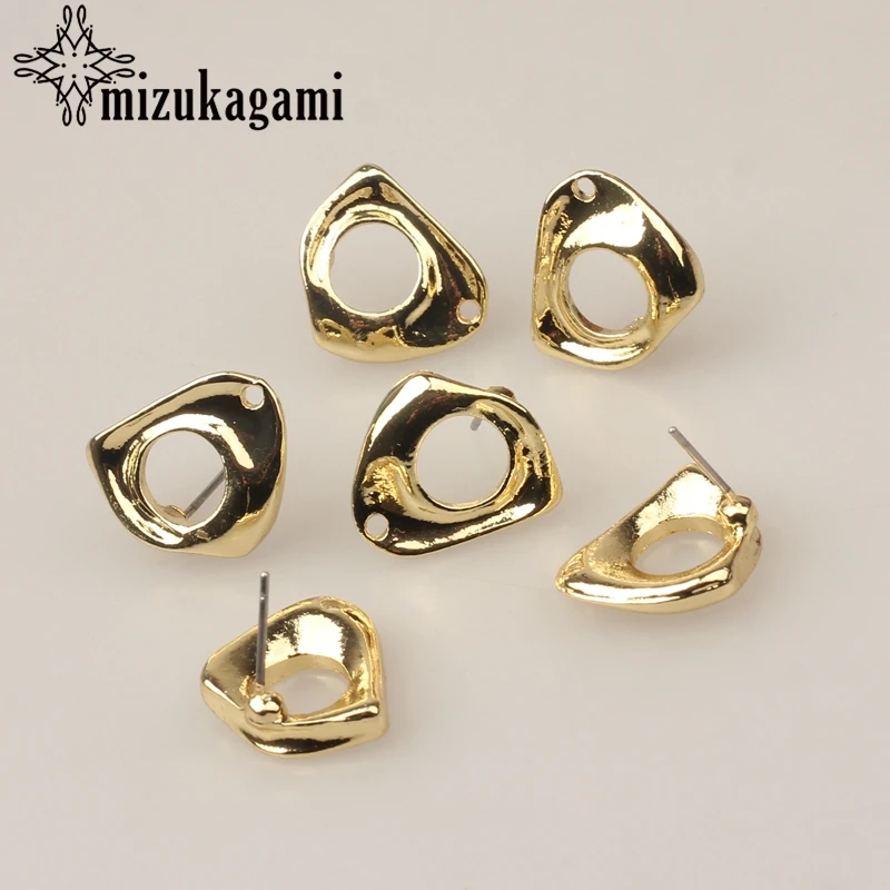 Zinc Alloy Golden Metal Hollow Geometric Earrings Base Connectors Linkers 15mm 6pcs/lot For DIY Earrings Jewelry Accessories
Zinc Alloy Golden Metal Hollow Geometric Earrings Base Connectors Linkers 15mm 6pcs/lot For DIY Earrings Jewelry Accessories