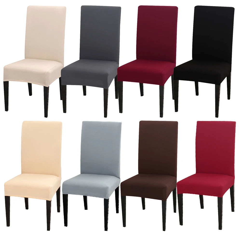 1/2/4/6PCS Solid Color Chair Cover Spandex Stretch Elastic Chair Covers Slipcovers For Dining Room Banquet Hotel Kitchen Wedding
1/2/4/6PCS Solid Color Chair Cover Spandex Stretch Elastic Chair Covers Slipcovers For Dining Room Banquet Hotel Kitchen Wedding
