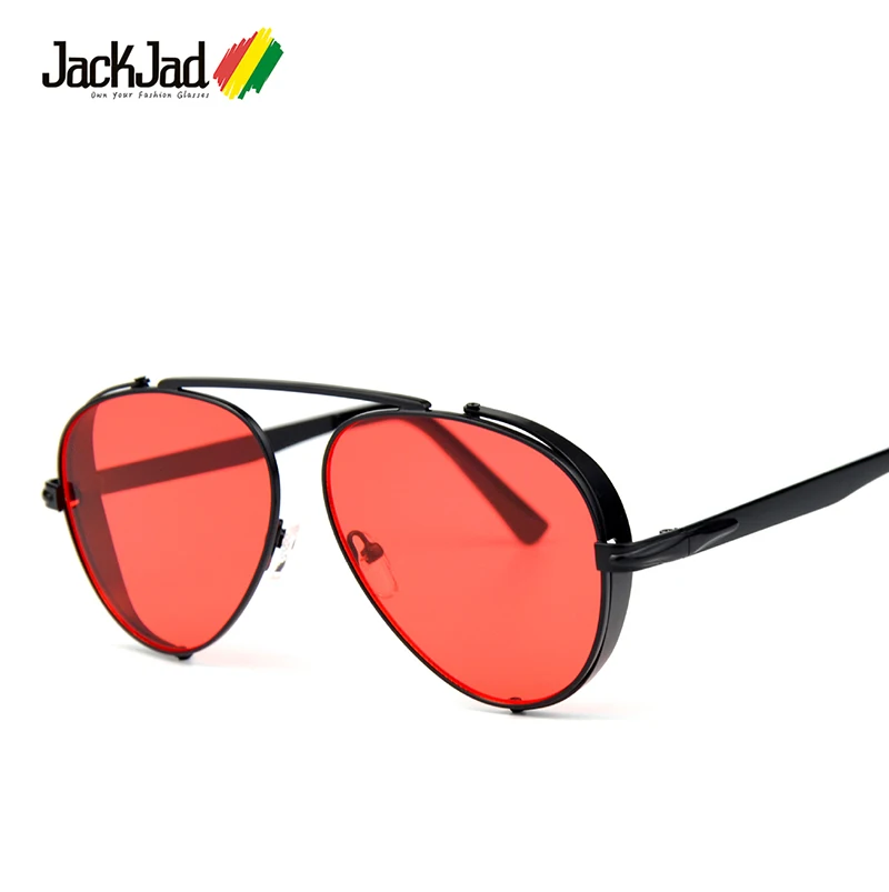 JackJad 2019 Fashion Aviation Style SteamPunk Sunglasses Men Metal Thick Side Brand Designer Sun Glasses Oculos De Sol 66281
JackJad 2019 Fashion Aviation Style SteamPunk Sunglasses Men Metal Thick Side Brand Designer Sun Glasses Oculos De Sol 66281