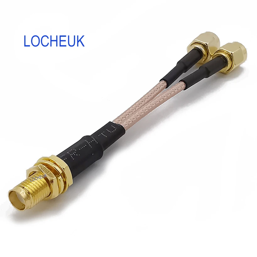 2Pcs Dual SMA Male to SMA Female RG316 Antenna Adapter Splitter Combiner Y Type Cable 7CM 10CM 15CM 20CM 30CM 50CM
2Pcs Dual SMA Male to SMA Female RG316 Antenna Adapter Splitter Combiner Y Type Cable 7CM 10CM 15CM 20CM 30CM 50CM