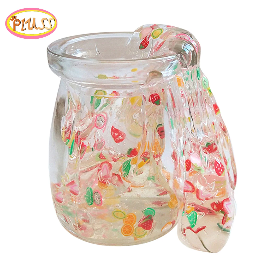 Clear Slime Toys Fluffy Box Putty Stress Relief Modeling Clay DIY Crystal Mud Plasticine Toys Play Soft Light Clay Slime Butter
Clear Slime Toys Fluffy Box Putty Stress Relief Modeling Clay DIY Crystal Mud Plasticine Toys Play Soft Light Clay Slime Butter