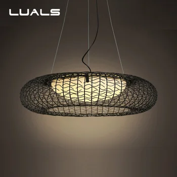 Modern Pendant Lamp Simple Iron Glass Cover Suspension Luminaire Home Lighting For Living Room Features LED Indoor Pendant Light
Modern Pendant Lamp Simple Iron Glass Cover Suspension Luminaire Home Lighting For Living Room Features LED Indoor Pendant Light