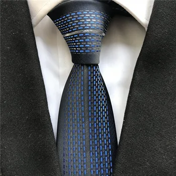 Popular Young Men's Skinny Slender Ties Designer Panel Necktie Blue with Silver Stripes
Popular Young Men's Skinny Slender Ties Designer Panel Necktie Blue with Silver Stripes