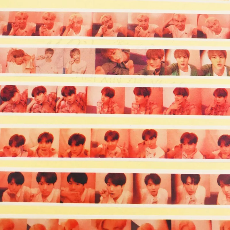1 Piece KPOP Bangtan Boys New Ablum Paper Maksing Tape DIY Scrapbook Stickers SUGA JIMIN V JIN RM Adhesive Tape
1 Piece KPOP Bangtan Boys New Ablum Paper Maksing Tape DIY Scrapbook Stickers SUGA JIMIN V JIN RM Adhesive Tape